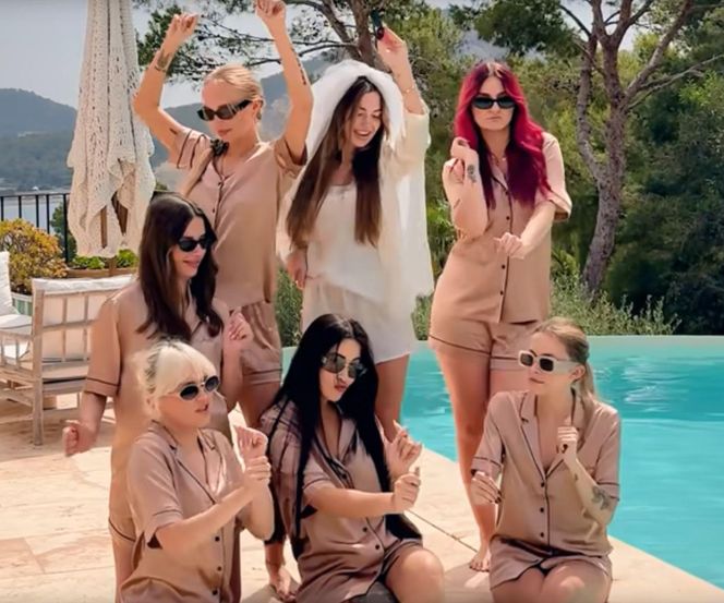 Wersow bawiła się na Ibizie przed ślubem. To był wieczór panieński, jak z hollywoodzkiego filmu