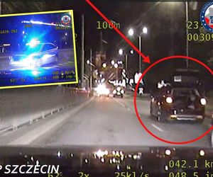 Wiózł kolegę w otwartym bagażniku, potem uciekał przed policją. Zobaczyłem, że macie szybsze auto