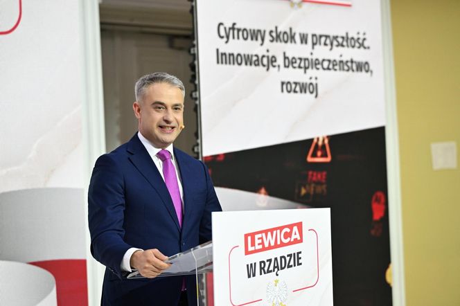  Konwencja rządowej Lewicy w Hotelu Belotto w Warszawie