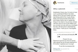 Shannen Doherty walczy z rakiem. Zobacz nagranie z chemioterapii [WIDEO]