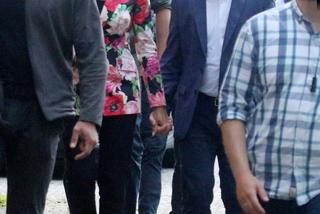 Agata Duda i Andrzej Duda w kościele w Juracie 