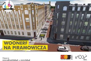 Woonerf na Piramowicza - wizualizacje