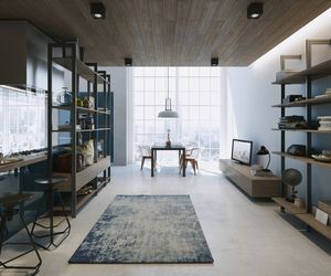 Biblioteczka w salonie