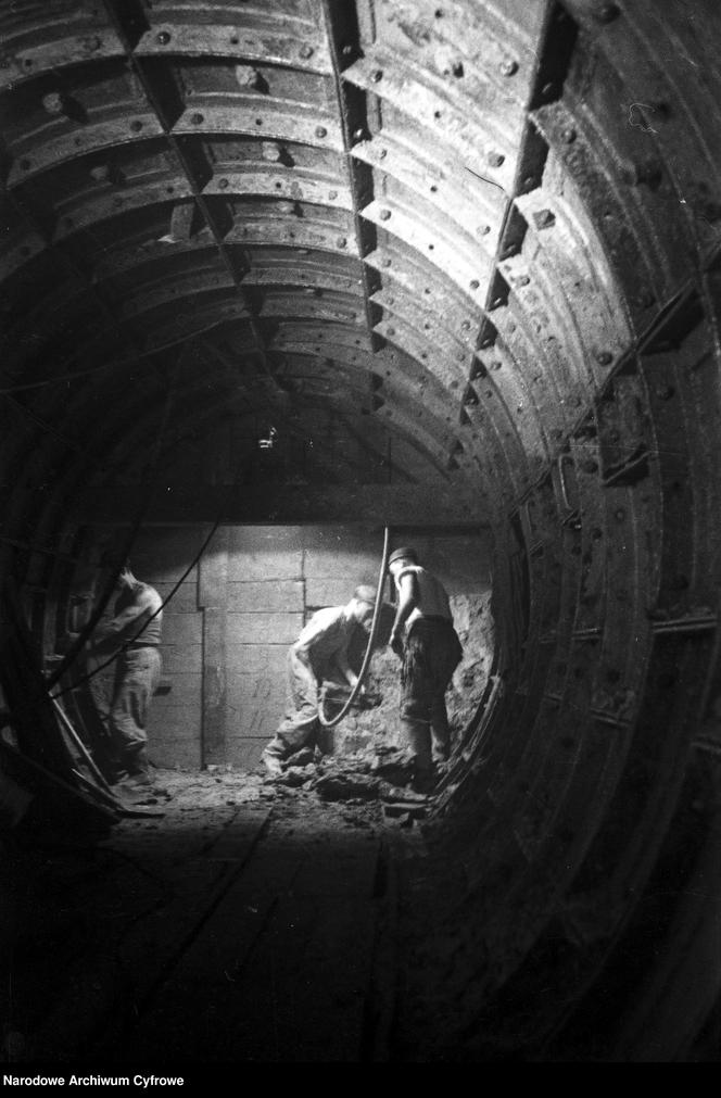 Budowa metra w Warszawie - lata 50.