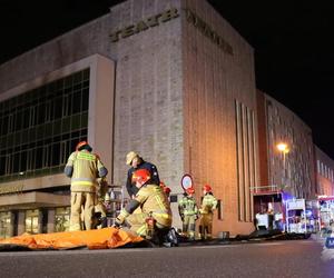 Ćwiczenia służb w radomskim teatrze