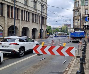 Utrudnienia dla pasażerów. Ulica Gdańska bez tramwajów