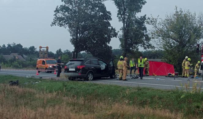 : Mama zginęła w wypadku, dziecko z urazem głowy trafiło do szpitala. Tragiczny finał brawurowej jazdy na trasie do Warszawy