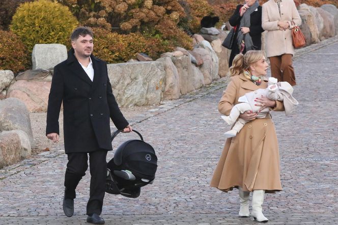 Danuta Martyniuk z ukochanym wnukiem Florianem