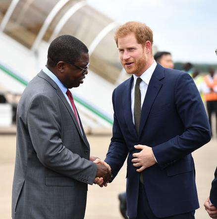 Książę Harry w Zambii