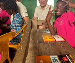 Łukasz Lis w Afryce