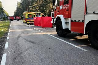 Potworny wypadek w pow. włodawskim. Nie żyją dwie osoby