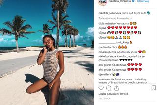 Nikoleta Lozanova, bułgarska modelka