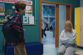 Barwy szczęścia, odcinek 3177. Emil (Artem Malaszczuk), Emilka (Jessica Frankiewicz)