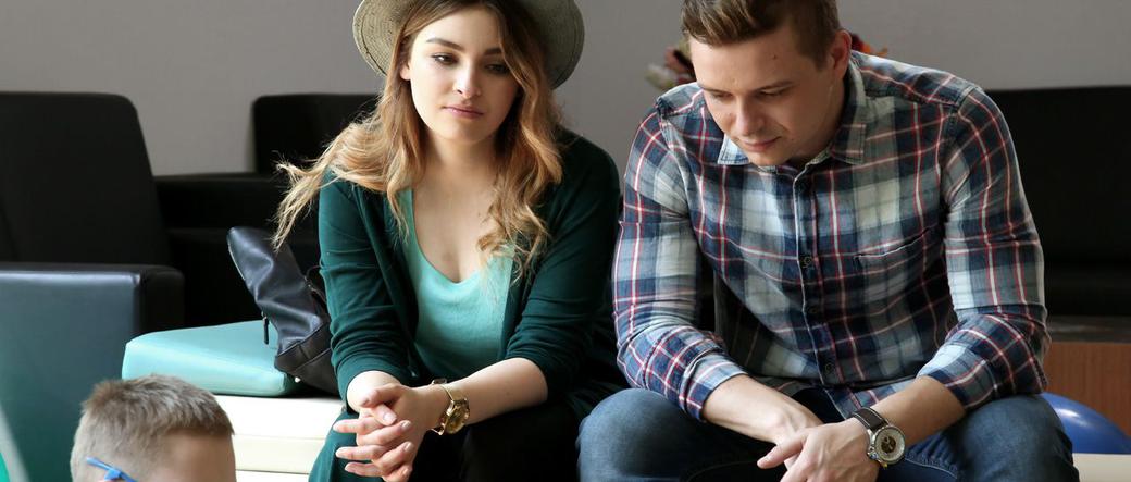 Barwy szczęścia odc. 1505. Hubert (Marek Molak), Klara (Olga Jankowska)