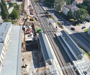 Modernizacja stacji kolejowej na Mazurach nabiera tempa. Na jakim etapie są prace?