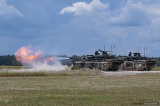 K2 na poligonie w Orzyszu