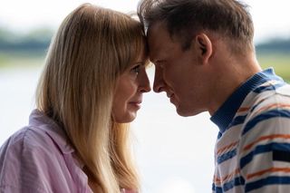 Barwy szczęścia, odc. 3125: Łukasz (Michał Rolnicki), Agnieszka (Katarzyna Tlałka)