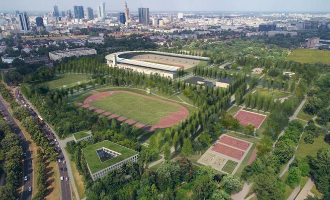 Modernizacja stadionu Skry w Warszawie