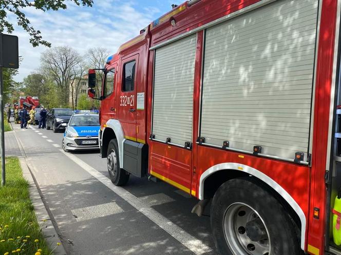 Zderzenie trzech aut na ul. Struga