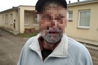 Mućka zmasakrowała mu twarz broniąc cielaka