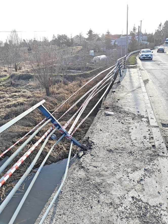 Wypadek w Młyńcu Drugim pod Toruniem