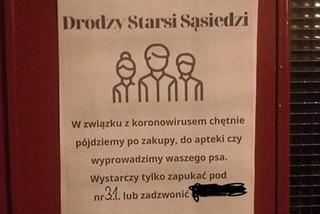 Pomoc ludziom starszym koronawirus