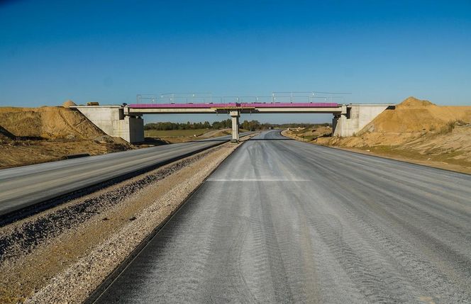 S19 Malewice-Chlebczyn w budowie