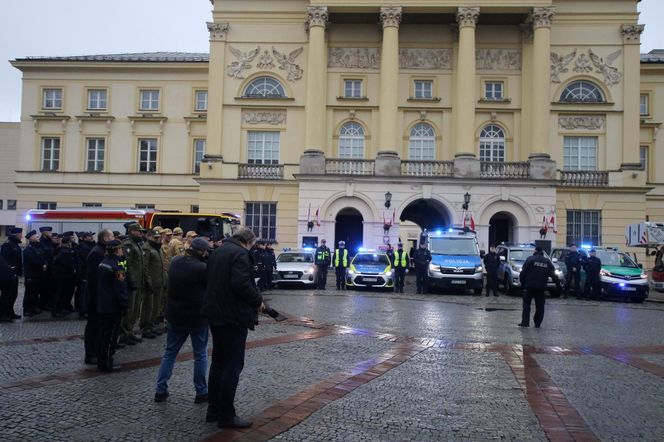 Hołd dla Mateusza Biernackiego. Tak policjanci upamiętnili zmarłego funkcjonariusza