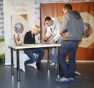 Agnieszka Chylińska promuje nową książkę