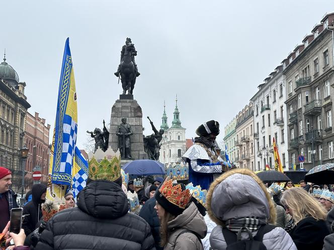 Orszak Trzech Króli przemaszerował przez Kraków