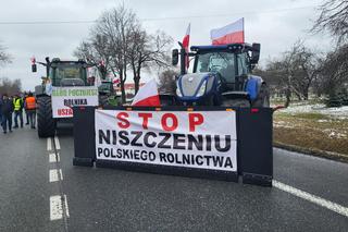 Kolejne blokady na Drodze Krajowej nr 2. Rolnicy będą protestować przez cały weekend