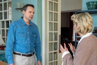 	Barwy szczęścia odc. 2984. Bruno (Lesław Żurek), Bożena (Marieta Żukowska)