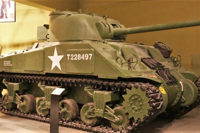 Amerykąński czołg Sherman z II wojny światowej