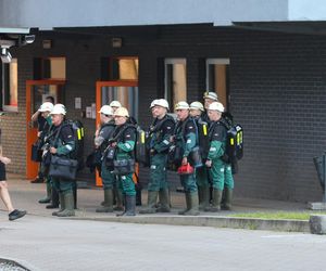 Wstrząs w kopalni Knurów. Trwa akcja ratownicza