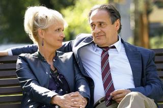 Barwy szczęścia odc. 2006. Jerzy (Bronisław Wrocławski), Małgorzata (Adrianna Biedrzyńska)