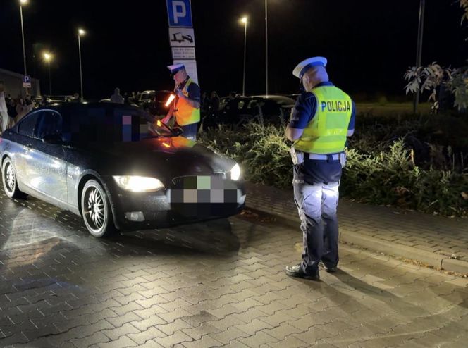 Nielegalne wyścigi w Warszawie. Policja podała konkretne liczby