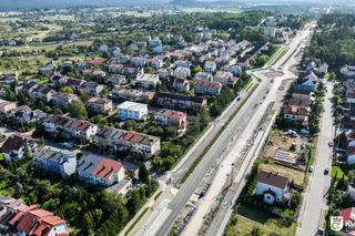 Rozbudowa ważnej ulicy w Kielcach. Jakie postępy? Zobacz zdjęcia