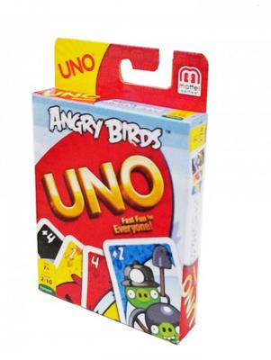 Prezenty pod choinkę dla dzieci: Karty do gry Angry Birds