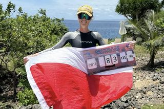 Polka Agata Załęcka osiągnęła sukces bijąc rekord swiata we freedivingu.