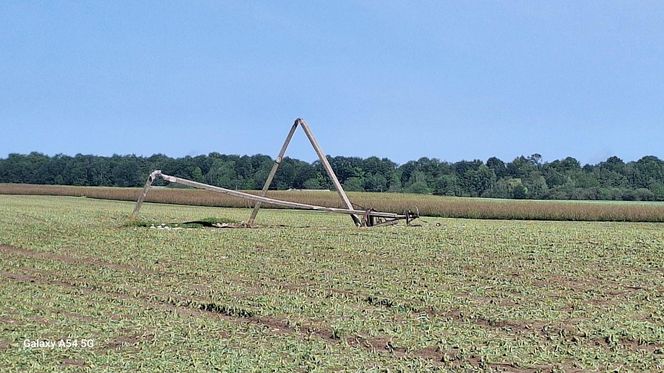 Trwa liczenie strat po nocnych nawałnicach w powiecie kraśnickim