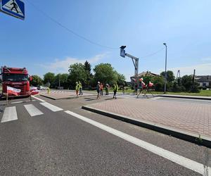 Protest mieszkańców Duńkowiczek