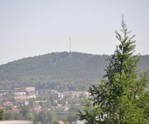 Panorama Kielc z ulicy Podklasztornej