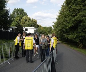 Koncert Justina Timberlake'a w Warszawie - fani pod PGE Narodowym