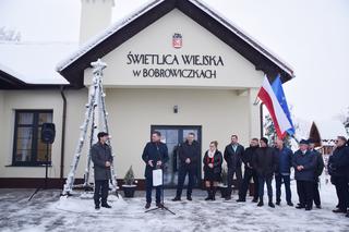 Nowa świetlica w Bobrowiczkach już otwarta