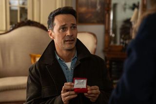 Barwy szczęścia odc. 3200. Kasia (Katarzyna Glinka), Mariusz (Rafał Cieszyński)