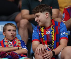 Kibice na meczu Piast Gliwice - Górnik Zabrze