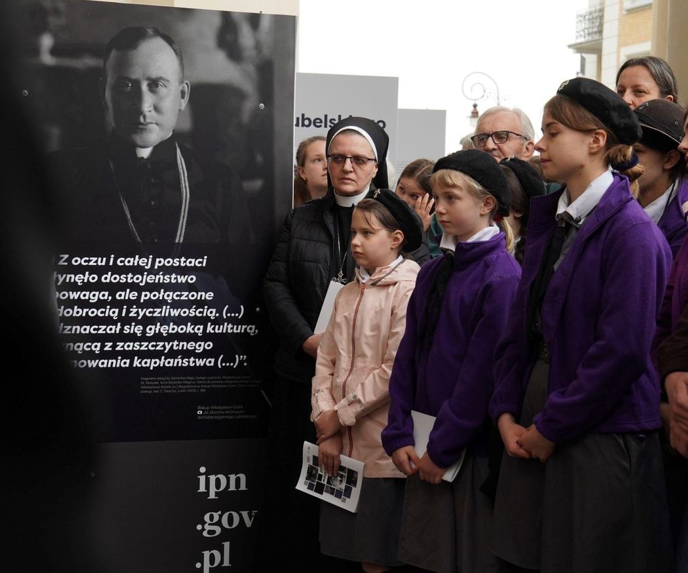 Lublin - wystawa IPN o bł. bp. Władysławie Goralu