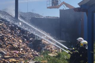 Gigantyczny pożar w Bydgoszczy! Na miejscu kilkanaście zastępów strażaków [ZDJĘCIA]
