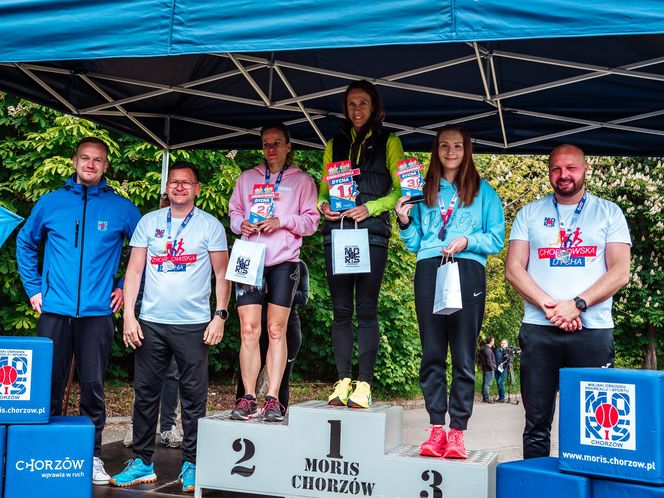 Sportowe emocje w Chorzowie. 150 biegaczy wystartowało w 6. edycji Chorzowskiej Dychy