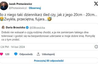 Jacek Protasiewicz szaleje na Twitterze